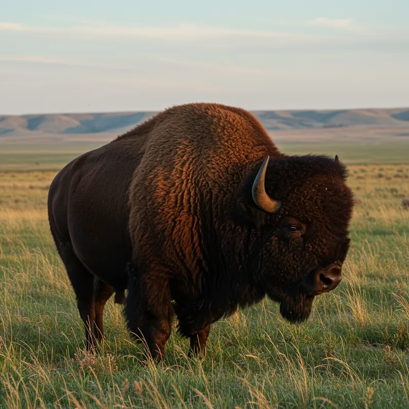 Bison: Majestic North American Wildlife