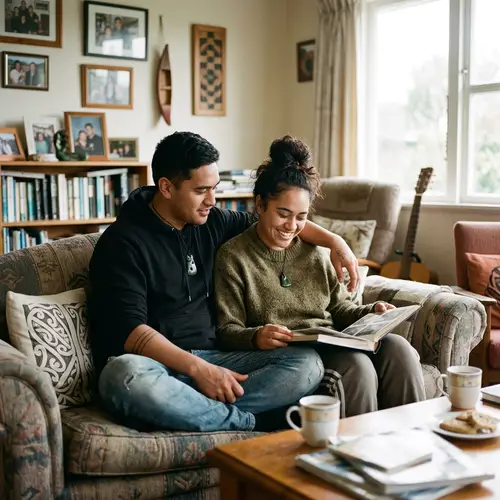 Rangatahi in a Domestic Setting: A Visual Insight