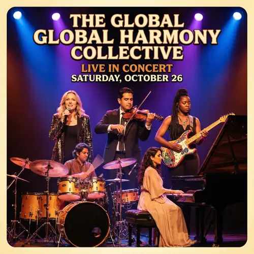 Diverse Band with Female Singer, Violinist, Guitarist & More