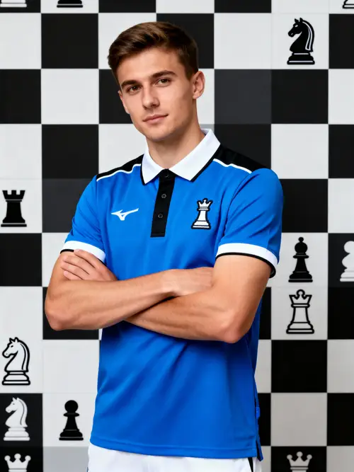 Stylish Polo Shirt for National Chess Team