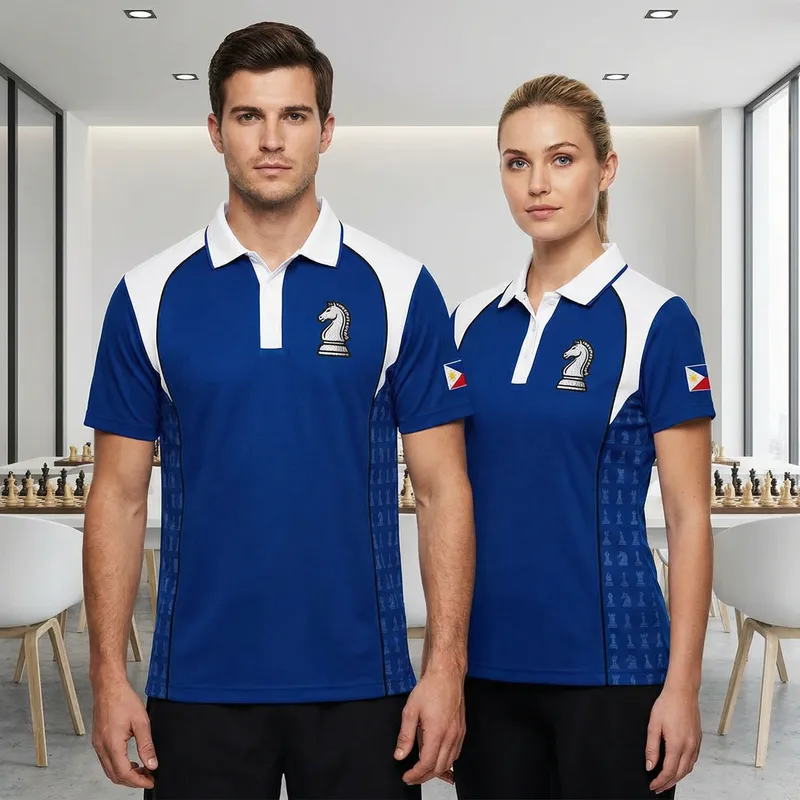 Stylish Polo Shirt for National Chess Team