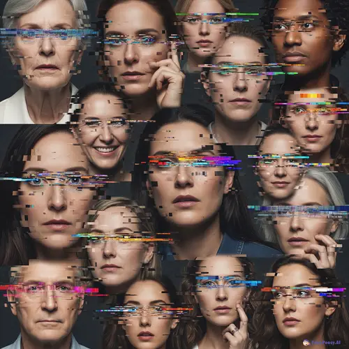 Distorted Faces: Exploring Identity Through Fragmentation