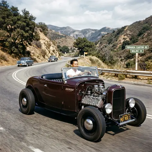 1932 Ford Roadster Driven by Larry Shinoda