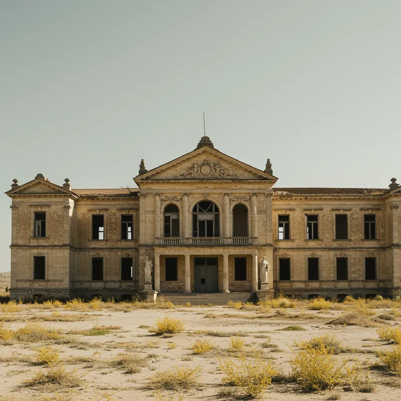 Institute in Empty Spain