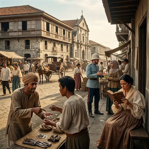 Struggles Under Spanish Colonialism: People Facing Political, Social, Economic, and Educational Challenges in the Philippines