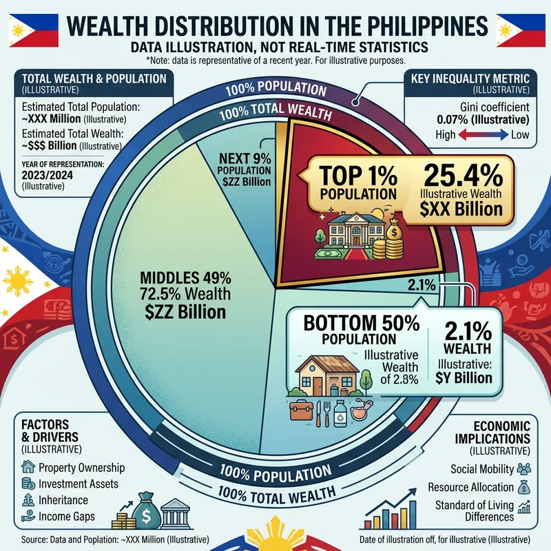 Wealth Distribution: Top 1% vs Bottom 50% in the Philippines