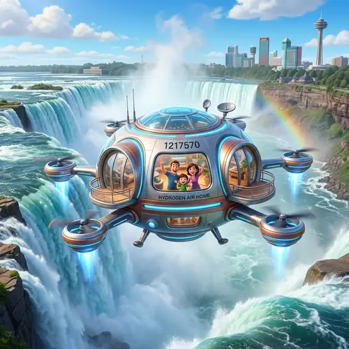 Modern Hydrogen Air House Near Niagara Falls