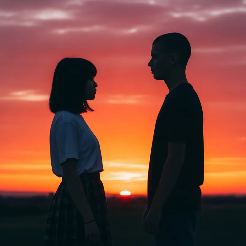 Silhouette of a Couple: Height & Weight Insights