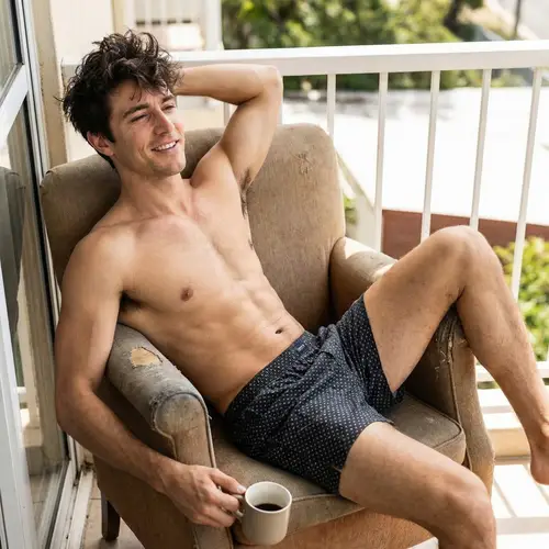 Fit Physique Man in Boxer Shorts | Free Spirits Clothing