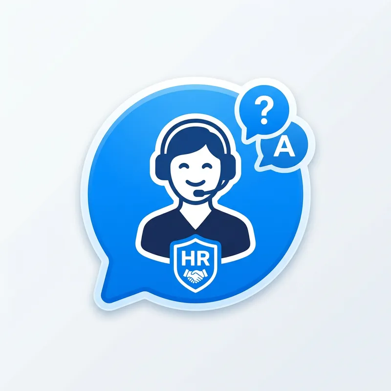 HR Online Q&A Agent Icon