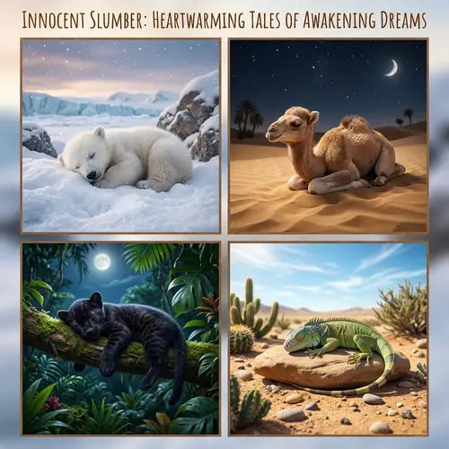 Sleepy Baby Animals: Adorable Snoozing Scenes in Nature