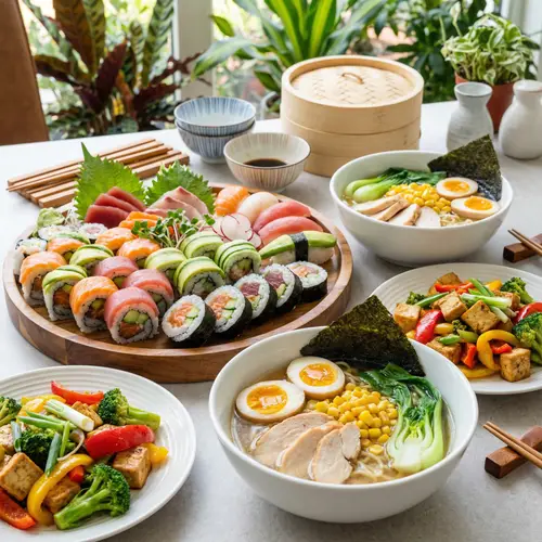 Delightful Asian Food Combinations for Health and Balance