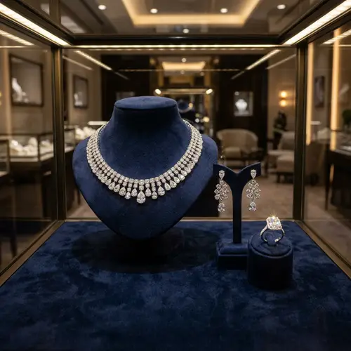 Luxurious Diamond Jewelry Set for Timeless Elegance