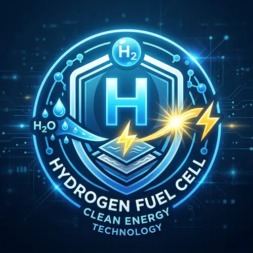 Hydrogen Fuel Cell Symbol