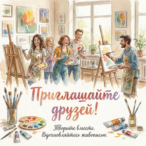 Invite Friends to Try Our Art Test