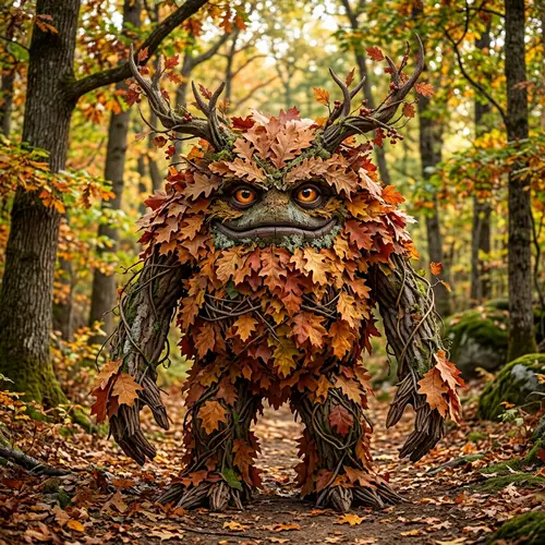 Leaf Monster: Unleashing Nature's Creativity