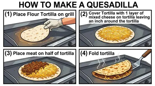 How to Make a Quesadilla - Step by Step Guide