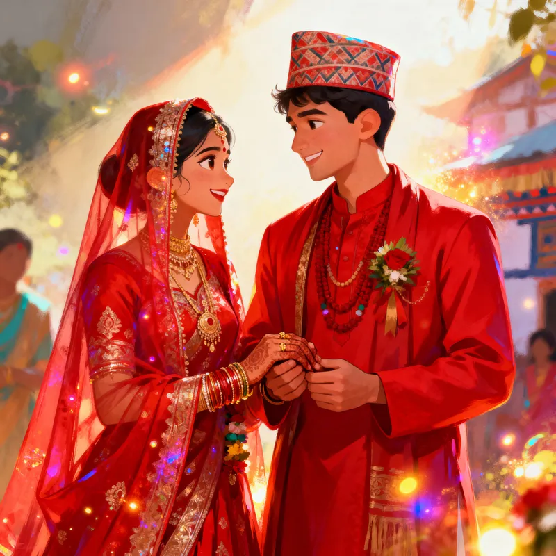 Traditional Nepalese Wedding: A Colorful Celebration