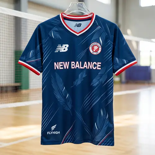 Stylish Badminton Jersey with NB Logo