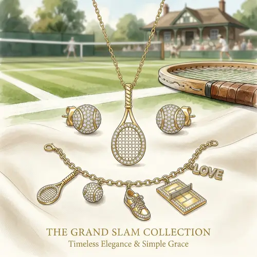 Luxurious Tennis Jewelry Set | Elegant & Timeless Pieces