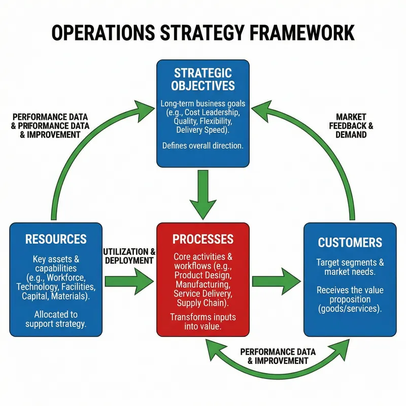 What is Operations Strategy? 2D Diagram Explained What is Operations Strategy? 2D Diagram Explained
