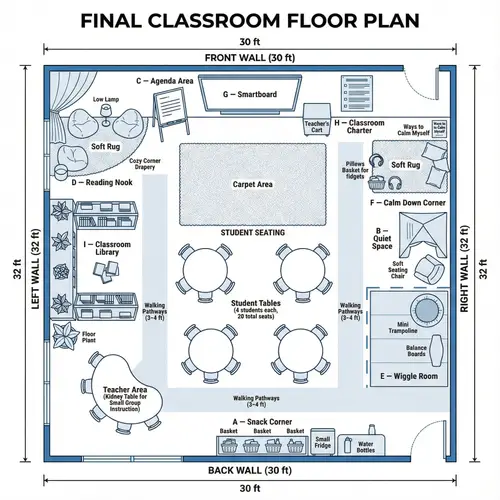 Final Classroom Floor Plan Design Guide
