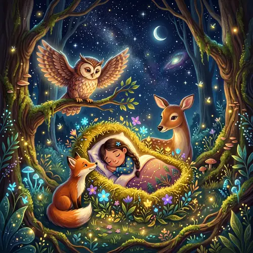Magical Night: Girl Billion's Forest Dreamland