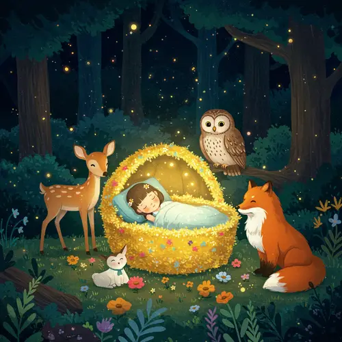 Magical Night: Girl Billion's Forest Dreamland