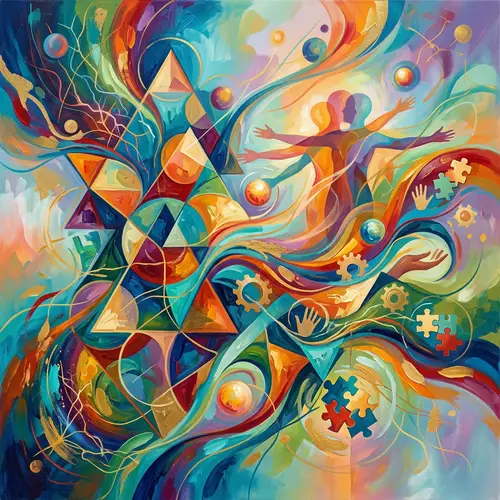 Abstract Psychosocial Project Art