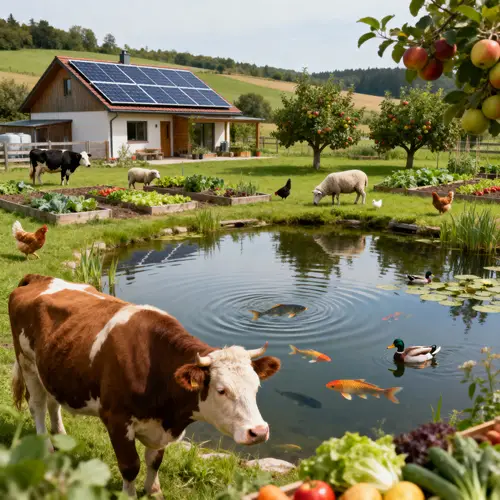 Sustainable Self-Sufficient Farm with Solar Power