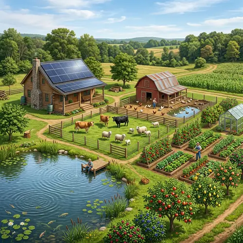 Sustainable Self-Sufficient Farm with Solar Power