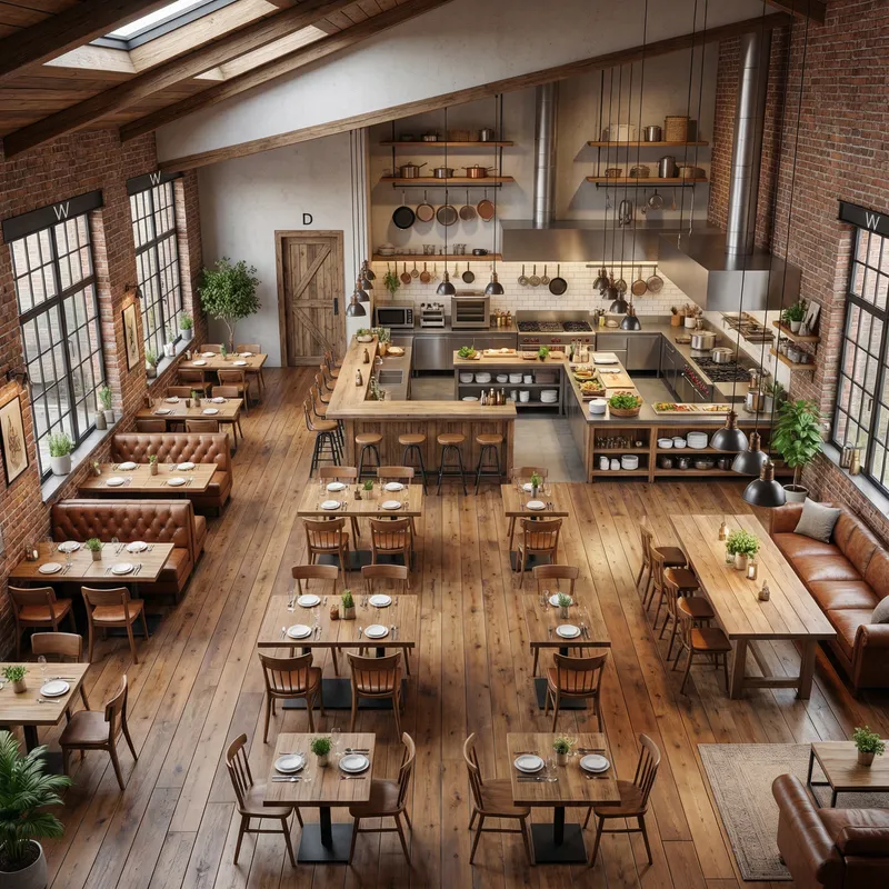 Restaurant Layout Design Ideas