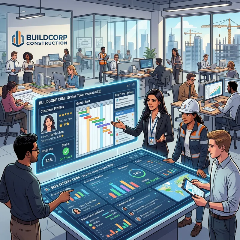 Digital Customer Relationship Management in Construction Industry