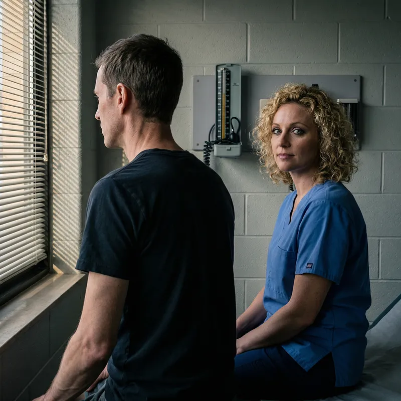 Hyper-Realistic Hospital Examination Room Portraits