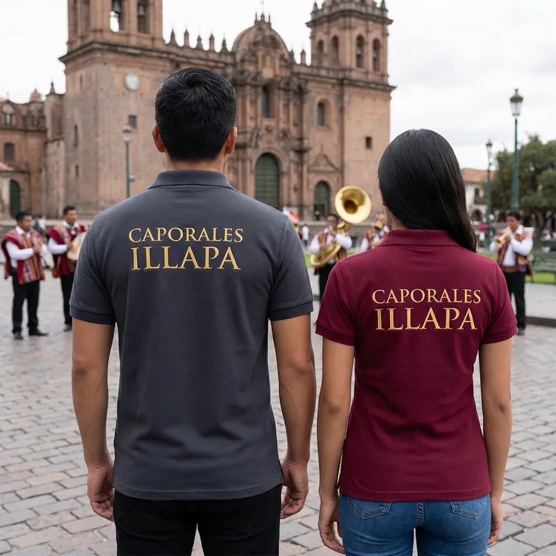 Elegant Men's and Women's Polo Models