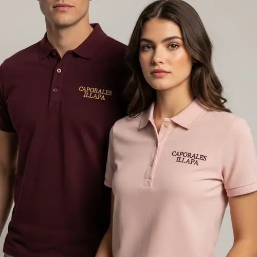 Elegant Men's and Women's Polo Models