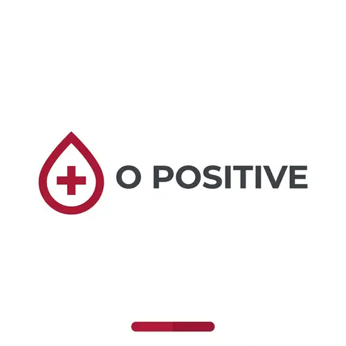 Professional Logo Design for O Positive | Expert Blood Type Symbol Logo