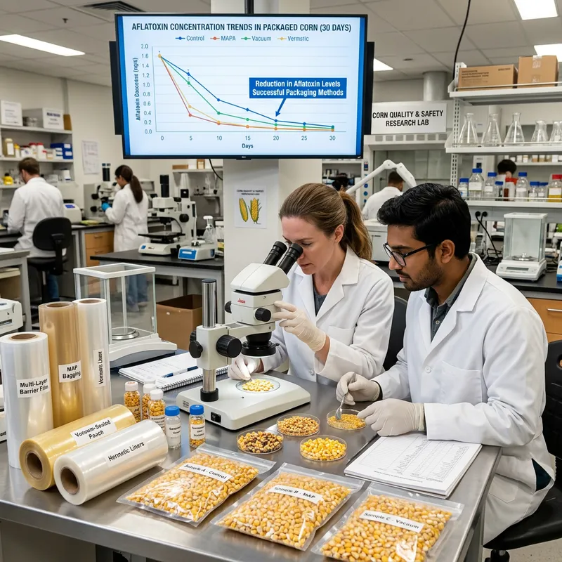 In-Depth Study on Corn Packaging Techniques to Reduce Aflatoxin
