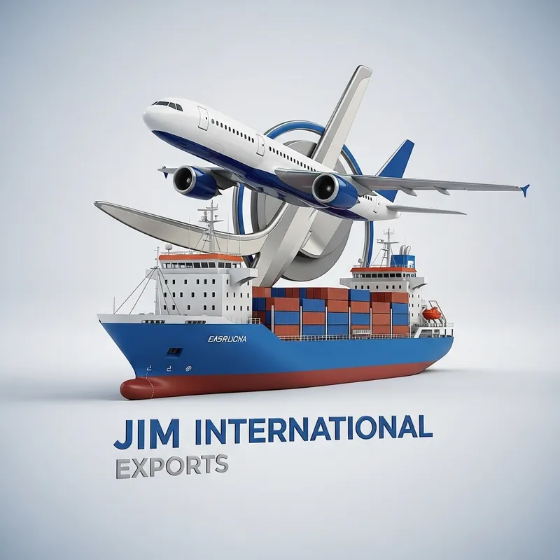 3D Logo Design for Jim International Exports 3D Logo Design for Jim International Exports