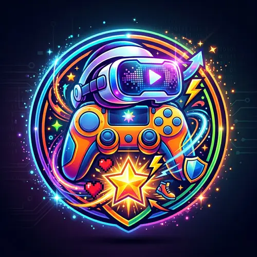 Unique and Colorful Video Game Icon Design