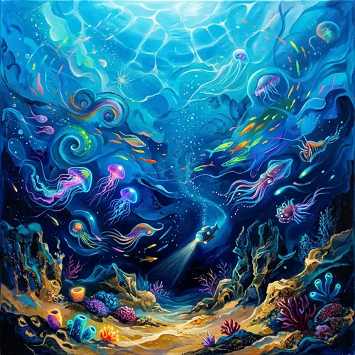 Exploring the Depths of the Ocean: An Abstract Journey