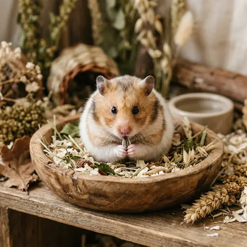 Charming Little Hamster - Cute and Adorable