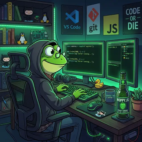 Frog Backend Developer: NodeJS Coding & Craft Beer