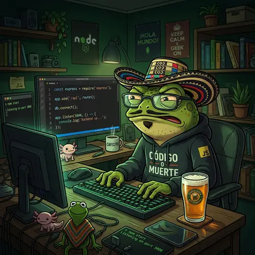 Senor Frog: NodeJS Backend Developer & Craft Beer Lover