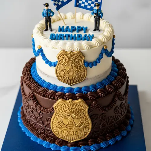 Police Birthday Cake: Celebrate with Fun Designs