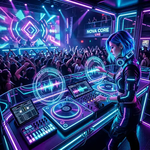 Futuristic DJ Equipment: The Tech-Forward Sound