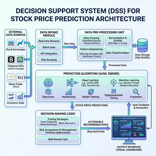 Stock Price Prediction Decision Support System Architecture