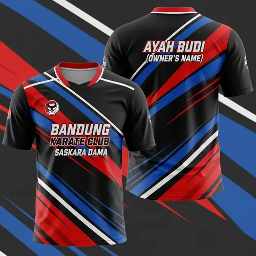 Custom Jersey Design - Bandung Karate Club
