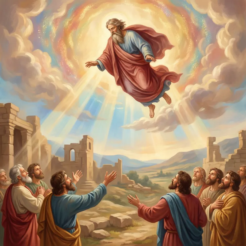 Jesus' Majestic Return: Vibrant Biblical Epic & Divine Intervention Jesus' Majestic Return: Vibrant Biblical Epic & Divine Intervention