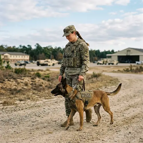 Army K9 Handler Photo: Capture the Moment